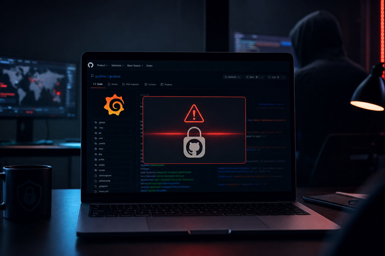 Vazamento no GitHub da Grafana leva a tentativa de extorsao